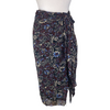Ba&sh brown & blue drape skirt size UK6/US2
