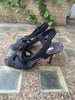 Manolo Blahnik black bandage heels size UK6/US8