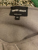 Giorgio Armani grey long sleeve top size UK10/US6