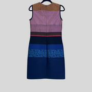 Victoria Beckham multicoloured sleeveless dress size UK8/US4