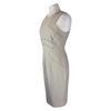 Amanda Wakeley grey sleeveless cocktail dress size UK14/US10