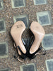 Gianvito Rossi black & white leather heels size UK5.5/US7.5