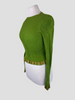 Philosophy green 100% cotton long sleeve top size UK10/US6