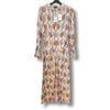 Isabel Marant white print long sleeve dress size UK10/US6