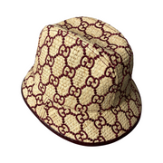Gucci Raffia GG bucket hat