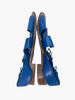 Prada blue leather sandals size UK3/US5