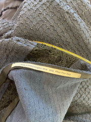 Roland Mouret navy cotton blend sleeveless dress size UK16/US12