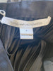Diane Von Furstenberg black pleated midi skirt size UK6/US2