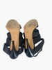 Manolo Blahnik black leather heels size UK7/US9
