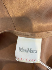 Max Mara Leisure gold metallic sleeveless dress size UK10/US6