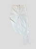 Paige white straight cotton blend jeans size UK8/US4
