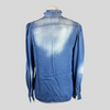 Ba&sh denim 100% cotton blue long sleeve shirt size UK8/US4