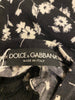 Dolce & Gabbana black & white cashmere & silk top size UK12/US8