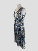 Fabiana Filippi multicoloured 100% silk sleeveless dress size UK10/US6