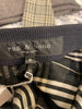 Rag & Bone grey check cropped trousers size UK10/US6