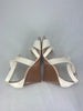 Tod`s cream leather wedges sandals size UK7/US9