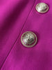 Balmain pink 100% wool skirt size UK8/US4