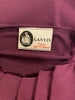 Lanvin burgundy sleeveless top size UK8/US4