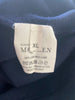 Alexander McQueen navy 100% wool dress size UK14/US10