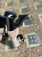 Rag & Bone grey suede sandals size UK5.5/US7.5