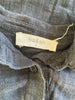 Bash black 100% cotton long sleeve top size UK8/US4