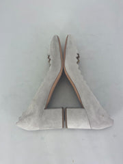 Chloe grey suede heels size UK6.5/US8.5