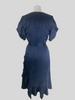Diane Von Furstenberg navy short sleeve dress size UK8/US4