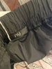 NU burgundy & black A- line midi skirt size UK8/US4
