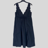 Isabel Marant black 100% cotton sleeveless dress size UK8/US4