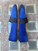 Celine blue pony hair flat shoes size UK6.5/US8.5