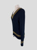 Ralph Lauren black v neck jumper size UK12/US8