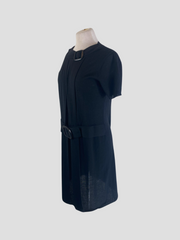 Prada black short sleeve dress size UK12/US8