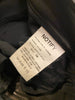 Notify black 100% leather slim trousers size UK8/US4