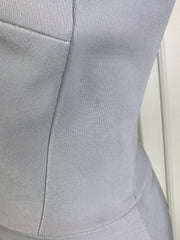 Victoria Beckham grey sleeveless dress size UK14/US10