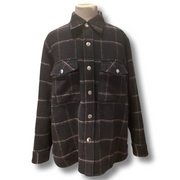 Isabel Marant etoile navy virgin wool blend jacket size UK10/US6