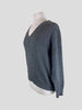 Eric Bombard grey 100% cashmere jumper size UK10/US6