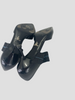 Prada black patent D`Orsay heels size UK4.5/US6.5