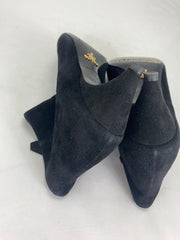 Prada black suede ankle boots size UK7/US9