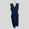 Alexander McQueen navy sleeveless dress size UK16/US12