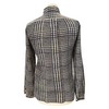 Etro black & grey 100% silk blouse size UK6/US2