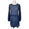 See By Chloe navy cotton blend dress size UK10/US6