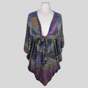 Mara Hoffman multicoloured butterfy beach cover- up size UK8/US4
