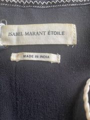 Isabel Marant black long sleeve top size UK6/US2