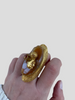 Yves Saint Laurent Chyc Agate and Crystal ring