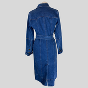 Rejina Pyo denim organic cotton long sleeve dress size UK12/US8
