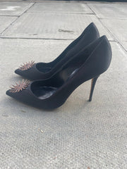Manolo Blahnik black satin heels size UK5.5/US7.5