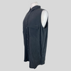 Equipment light black 100% silk sleeveless top size UK12/US8