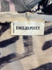 Emilio Pucci brown & beige cashmere, wool & silk cardigan size UK12/US8
