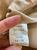 Vince peach 100% silk long sleeve top size UK6/US2