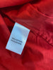 Saloni red one shoulder cotton blend top size UK6/US2